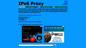 What Ipv6proxy.net website looked like in 2020 (4 years ago)