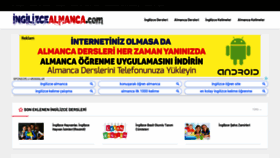 What Ingilizcealmanca.com website looked like in 2020 (4 years ago)