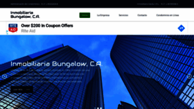 What Inmobiliariabungalow.com website looked like in 2020 (4 years ago)