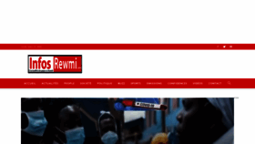 What Infosrewmi.com website looked like in 2020 (4 years ago)