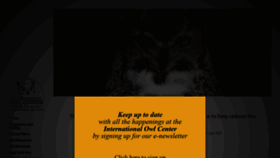 What Internationalowlcenter.org website looked like in 2020 (4 years ago)