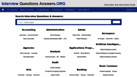 What Interviewquestionsanswers.org website looked like in 2020 (4 years ago)