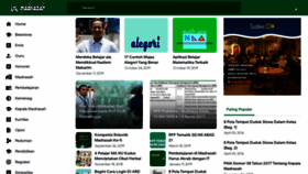What Inimadrasah.com website looked like in 2020 (4 years ago)