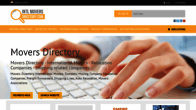 What Intlmoversdirectory.com website looked like in 2020 (4 years ago)