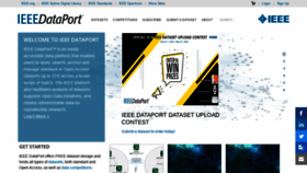 What Ieee-dataport.org website looked like in 2020 (4 years ago)
