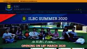 What Ilbcedu.com website looked like in 2020 (4 years ago)