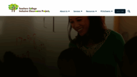What Inclusiveclassrooms.org website looked like in 2020 (4 years ago)