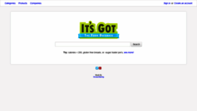 What Itzgot.com website looked like in 2020 (4 years ago)