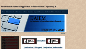 What Ijaiem.org website looked like in 2020 (4 years ago)