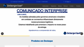 What Interprise.com.br website looked like in 2020 (5 years ago)
