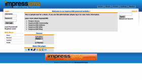 What Impresscms.tv website looked like in 2020 (4 years ago)