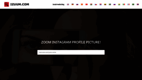 What Izuum.com website looked like in 2020 (4 years ago)