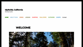 What Idyllwildvisitorscenter.com website looked like in 2020 (4 years ago)