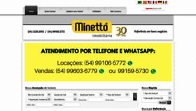 What Imobiliariaminetto.com.br website looked like in 2020 (4 years ago)