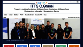 What Itisgrassi.it website looked like in 2020 (4 years ago)