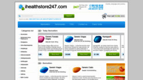 What Ihealthstore247.com website looked like in 2020 (4 years ago)