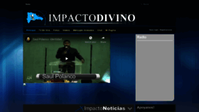 What Impactodivino.com website looked like in 2020 (4 years ago)
