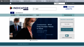 What Indicator.co.uk website looked like in 2020 (4 years ago)