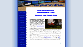 What Ideal-places-to-retire.com website looked like in 2020 (4 years ago)