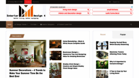What Interiordesign4.com website looked like in 2020 (4 years ago)