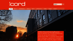 What Icord.org website looked like in 2020 (4 years ago)