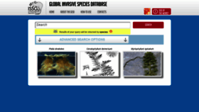 What Iucngisd.org website looked like in 2020 (4 years ago)