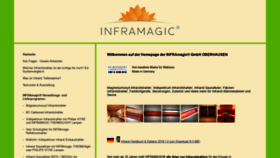 What Inframagic.de website looked like in 2020 (4 years ago)
