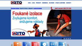 What Ito.cz website looked like in 2020 (4 years ago)