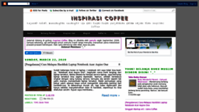 What Inspirasicoffee.com website looked like in 2020 (4 years ago)