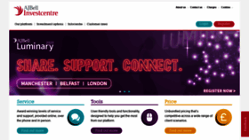 What Investcentre.co.uk website looked like in 2020 (4 years ago)