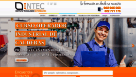 What Institutotecnologico.es website looked like in 2020 (4 years ago)