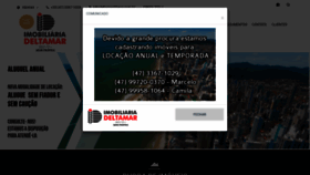 What Imobiliaria-deltamar.com.br website looked like in 2020 (4 years ago)