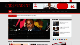 What Independent.co.ug website looked like in 2020 (4 years ago)