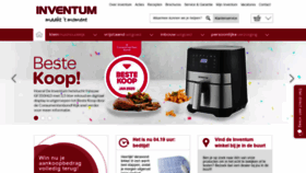 What Inventum.eu website looked like in 2020 (5 years ago)