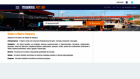 What Itaquera.net.br website looked like in 2020 (4 years ago)