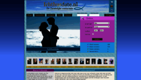 What Ichthusdate.nl website looked like in 2020 (4 years ago)