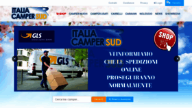 What Italiacampersud.it website looked like in 2020 (4 years ago)