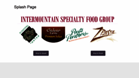 What Intermountainfood.com website looked like in 2020 (4 years ago)