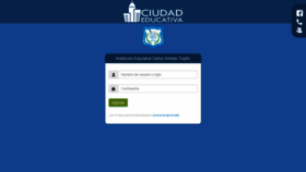 What Iecarlosholmes.ciudadeducativa.com website looked like in 2020 (4 years ago)
