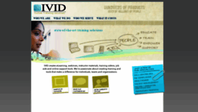 What Ivid.com website looked like in 2020 (4 years ago)