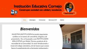 What Institucioneducativacornejo.edu.co website looked like in 2020 (4 years ago)