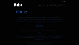 What Isnick.net website looked like in 2020 (4 years ago)