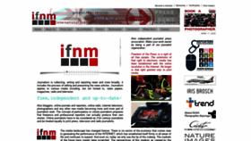What Ifnm.org website looked like in 2020 (4 years ago)