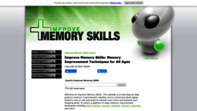 What Improve-memory-skills.com website looked like in 2020 (4 years ago)