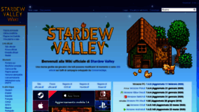 What It.stardewvalleywiki.com website looked like in 2020 (4 years ago)