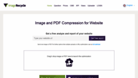 What Imagerecycle.com website looked like in 2020 (4 years ago)