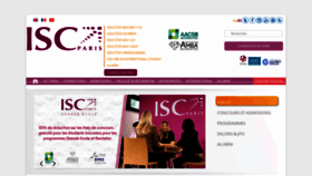 What Iscparis.com website looked like in 2020 (4 years ago)