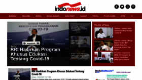 What Indonews.id website looked like in 2020 (4 years ago)