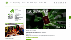What Instytutjezykowy.pl website looked like in 2020 (4 years ago)