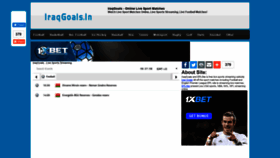 What Iraqgoals.in website looked like in 2020 (4 years ago)
